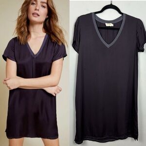 Nation LTD June Shift Dress in Shadow Sz S